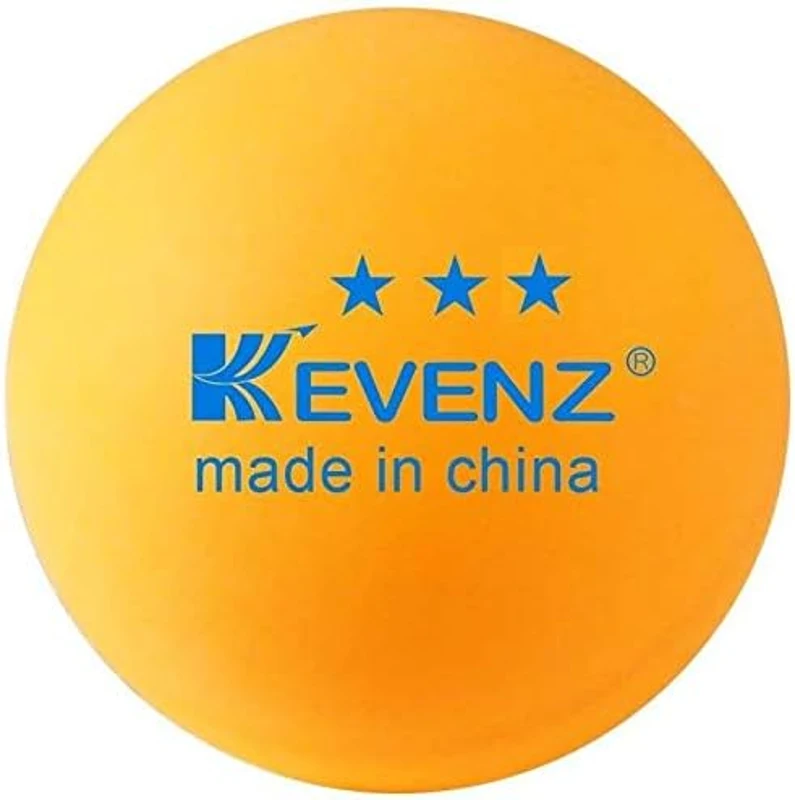 KEVENZ 3-Star 40+mm Table Tennis Balls – 1500-Pack High-Performance Ping Pong Balls (Orange & White)