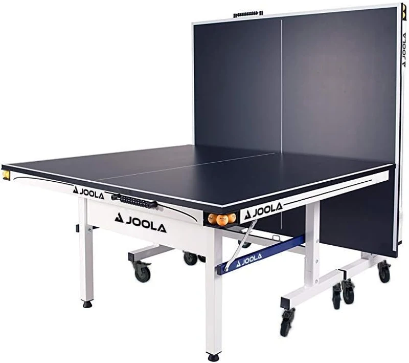 JOOLA Rally TL 9x5' Professional Indoor Ping Pong Table with Quick-Clamp Net & Posts — Tournament-Grade MDF, Fast Assembly, Playback Mode