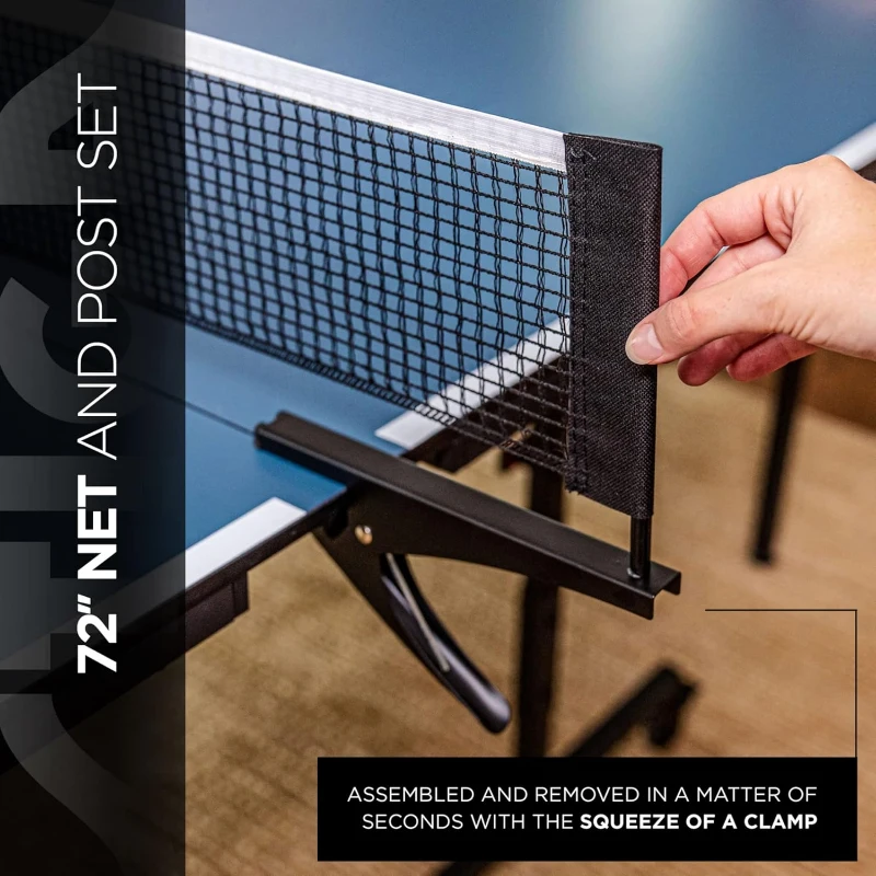 STIGA Advantage Series Table Tennis Tables - 13/15/19/25mm Tops, 10-Min QuickPlay Assembly, Playback Mode — Recreational to Tournament