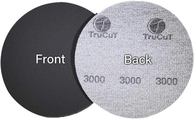 Creating The Difference TruCut Bowling Ball Sanding Pads - 18 Pack (5""), Assorted Grits 500/1000/1500/2000/3000/5000