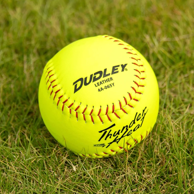 DUDLEY Slowpitch Softballs — Official USASB & USSSA 12-inch, Multiple 12-Count Options