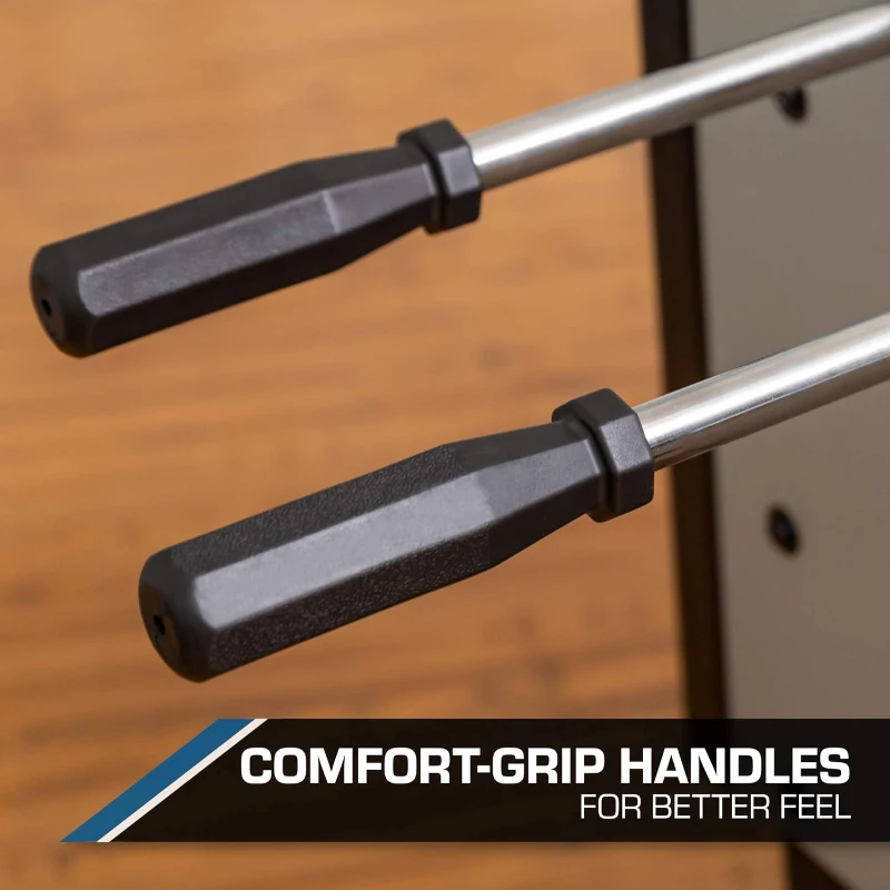 EastPoint Sports Monaco 54"" Official Competition-Size Deluxe Foosball Table — Indoor Multiplayer, Includes 4 Foosballs