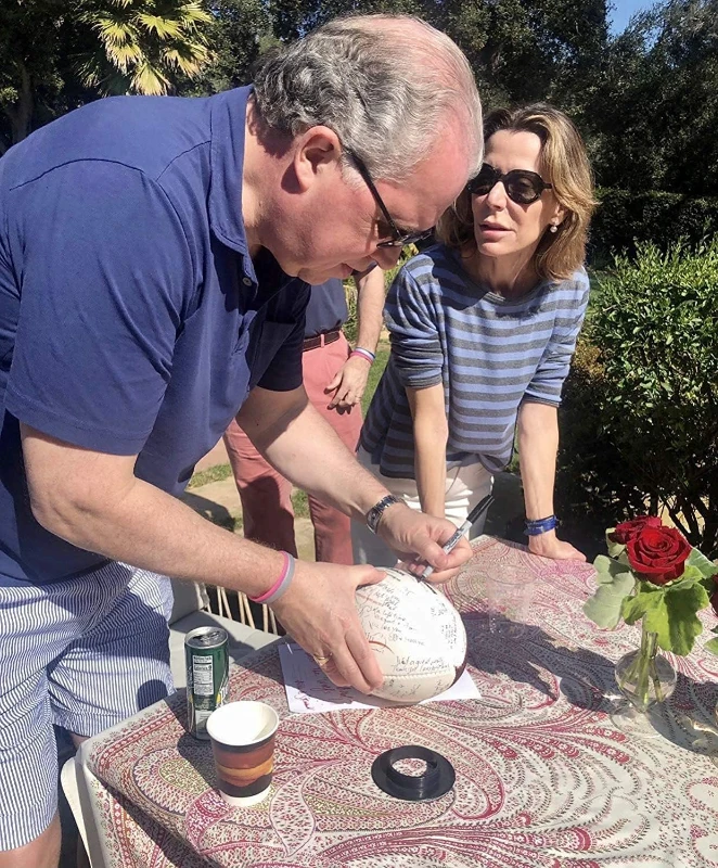 Autograph Blank Full-Regulation Football - 12"" Display Ball, Official Size 9 with Two White Signing Panels