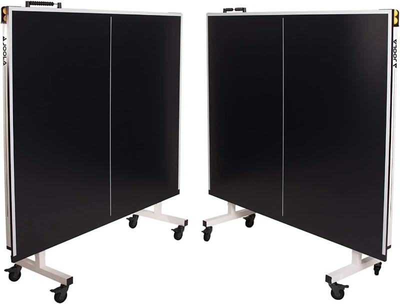 JOOLA Rally TL Professional Indoor Ping Pong Table (9'x5') w/ Quick-Clamp Net & Post — Tournament Quality, Fast Assembly, Playback Mode