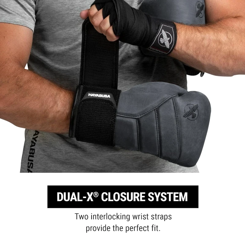 Hayabusa T3 LX Leather Boxing Gloves – Unisex for Training, Sparring, Heavy Bag & Mitt Work
