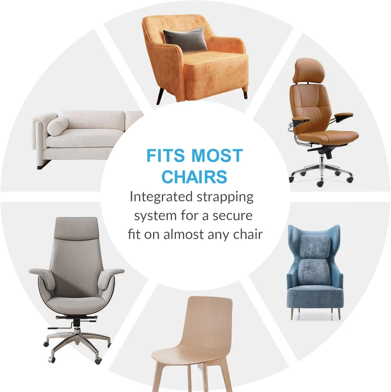 COMFIER Shiatsu Back Massager for Back Pain Relief, Heated Full-Back Chair Pad with Spot Function and Electric Seat Cushion, Office & Home Massage Gift (Black)