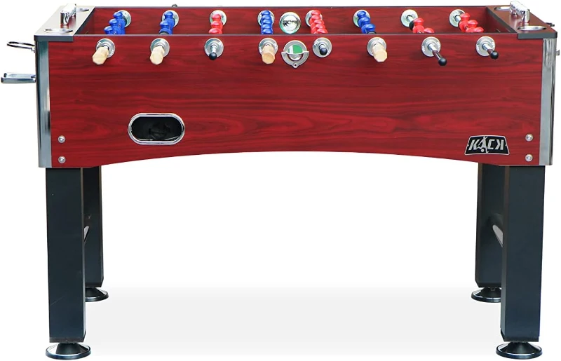 Seydrey 55"" Competition Foosball Table - Black, Chrome-Plated Rods Included