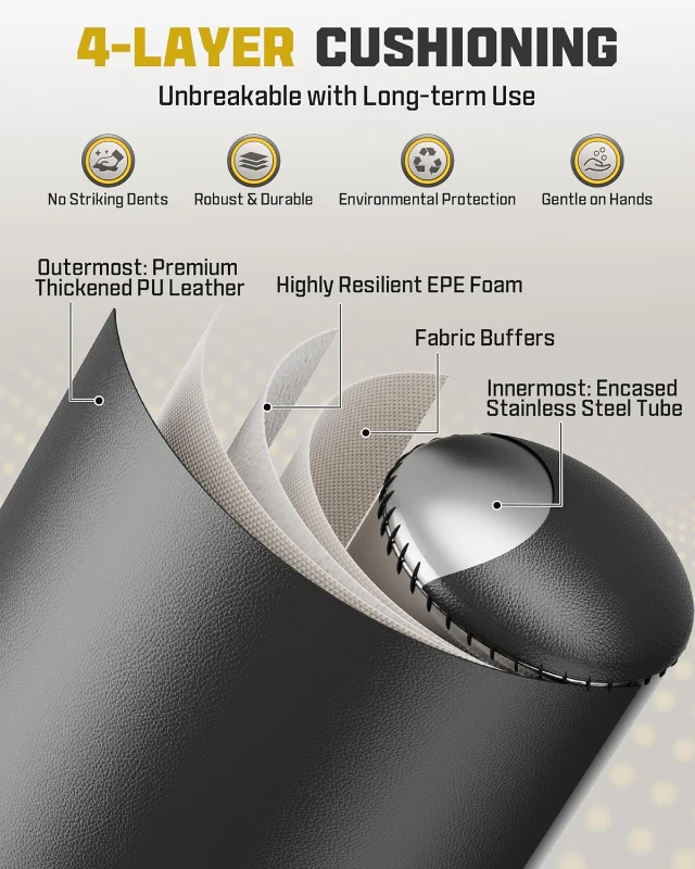 FITVEN Freestanding Kickboxing Bag with Suction-Cup Base and Boxing Gloves — 70"" Heavy-Duty Stand