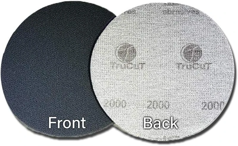 Creating The Difference TruCut Bowling Ball Sanding Pads - 18 Pack (5""), Assorted Grits 500/1000/1500/2000/3000/5000