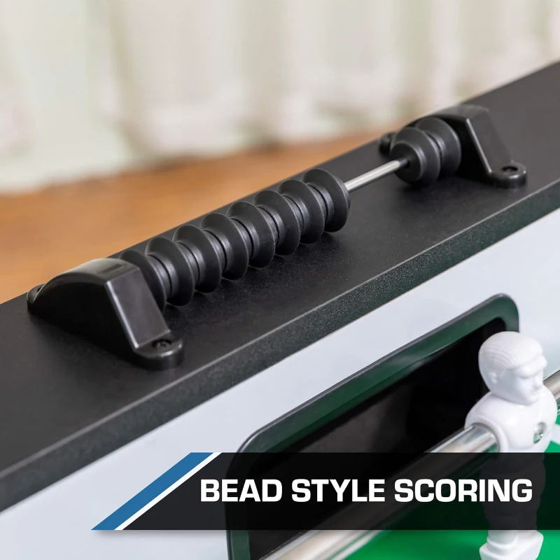 EastPoint Sports Monaco 54"" Official Competition-Size Deluxe Foosball Table — Indoor Multiplayer, Includes 4 Foosballs