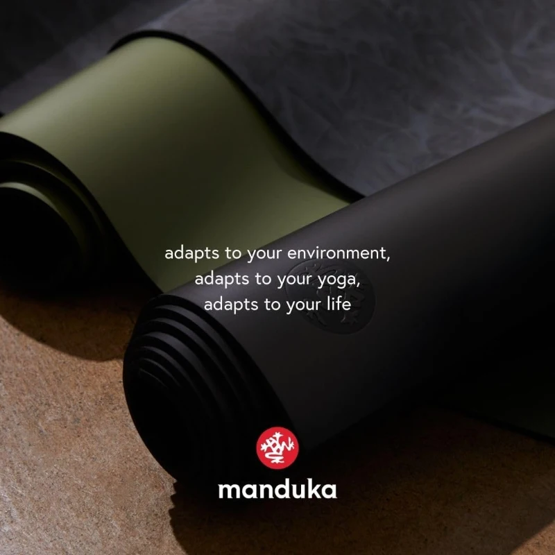 Manduka GRP Adapt Yoga Mat 71"" - 5mm | Satin Grip Ultimate Traction | Sweat-Activated, All-Style Performance (71 x 26 in)