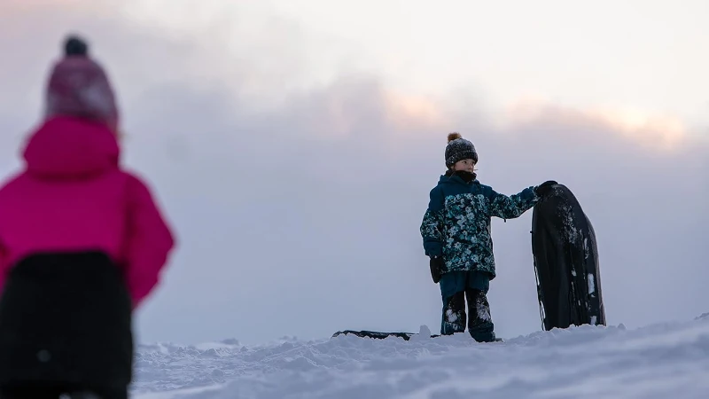 Pelican NOMAD 40 4-Season Sled — RAM-X Heavy-Duty Toboggan, 44 L Capacity (Up to 90 lb)