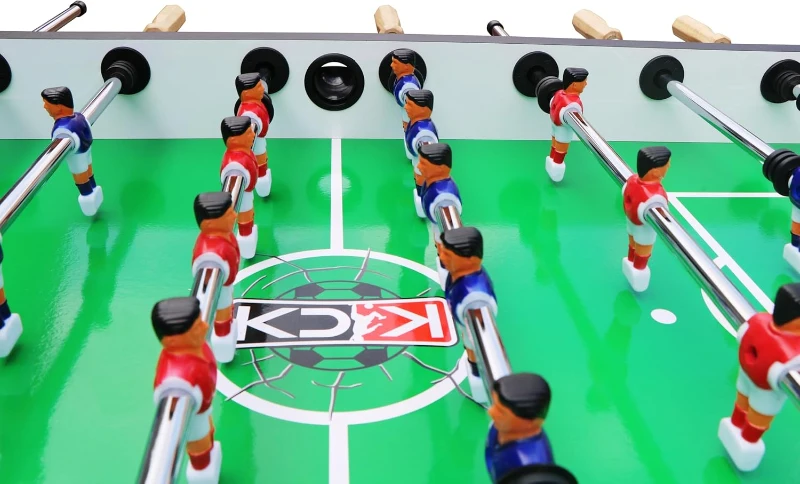 KICK Onyx 55"" Foosball Table — Obsidian Finish, 55"" x 30"" x 36""