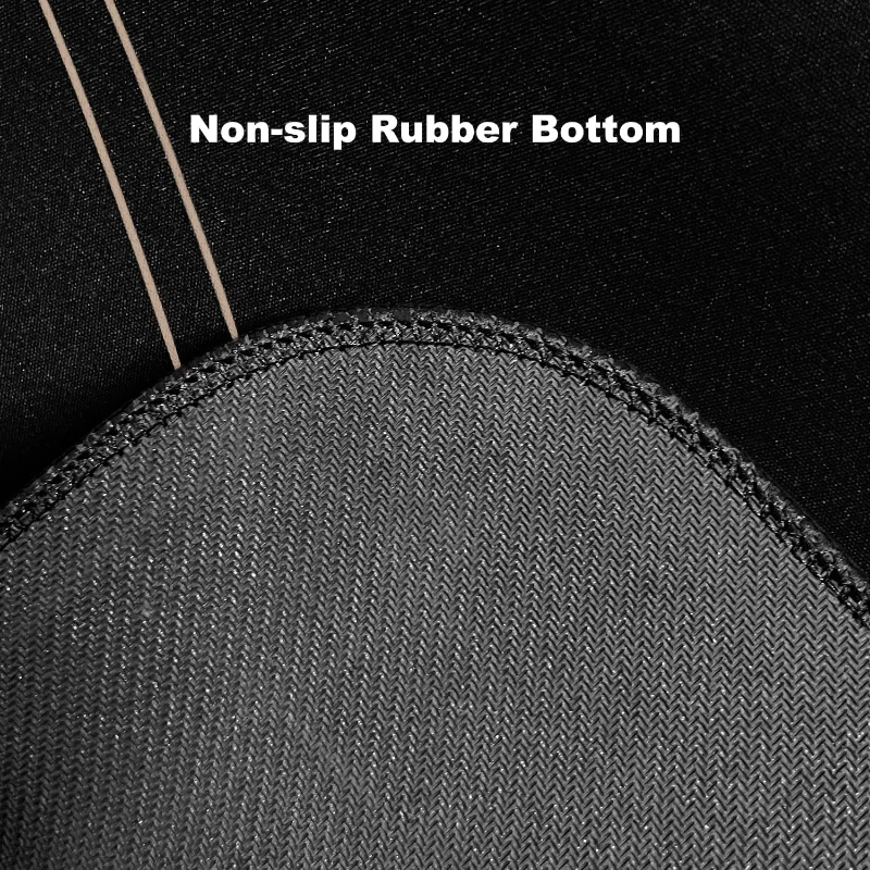 YUZPKRSI 47 x 24 Inch Texas Hold'em Poker Mat — 6-Player Water-Repellent Rubber Table Topper with Thick Carrying Bag