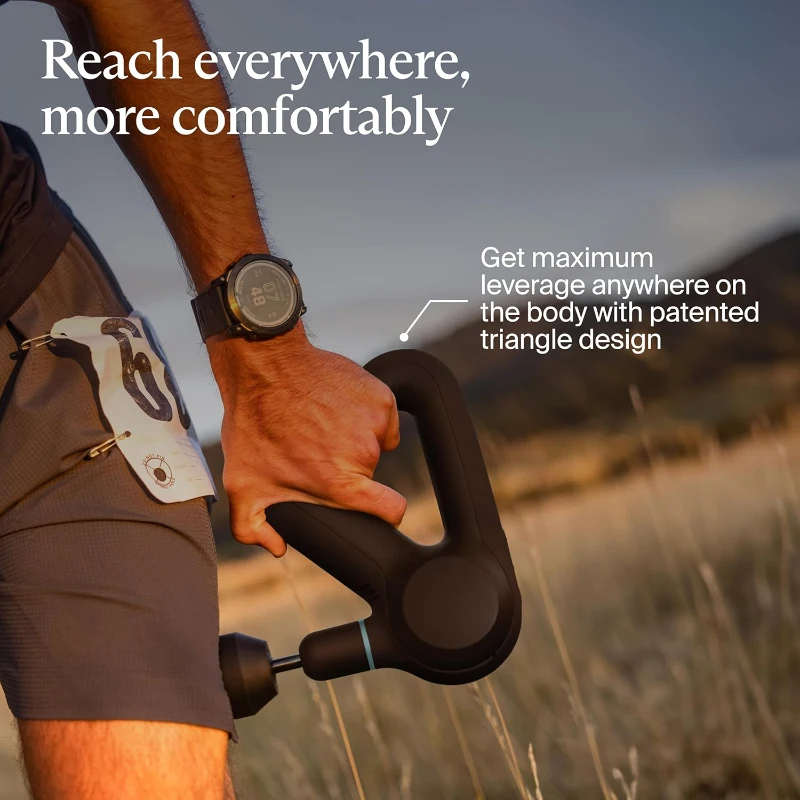 TheraGun Therabody Prime (5th Gen) Deep Tissue Percussion Massage Gun with Bluetooth – Personal Massager for Neck, Back, Shoulder, Leg Pain (Black)