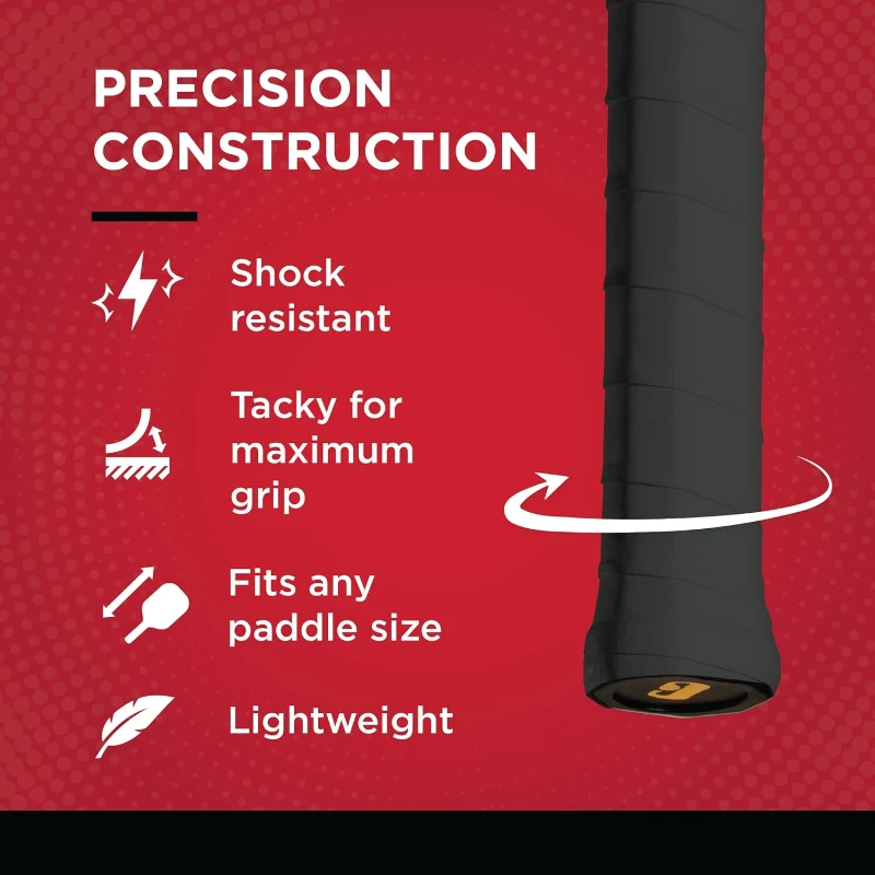 GAMMA Supreme Overgrip – 3-Pack Black, High-Performance Grip Tape for Racquet Sports