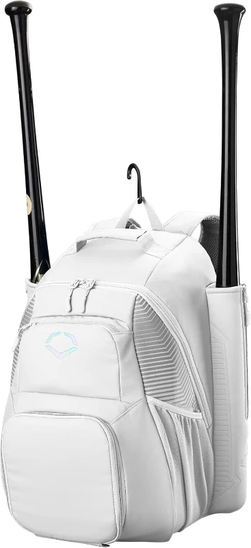 EvoShield Tone Set Baseball Backpack - Team White