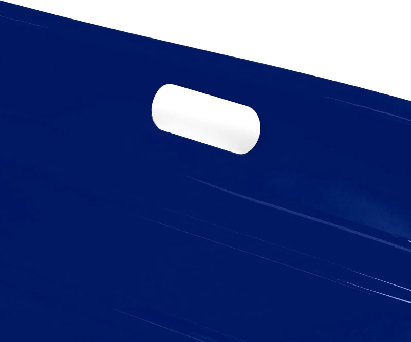 Best Choice Products 35 in Kids Plastic Toboggan Sled with Front Pull Rope and Two Handles