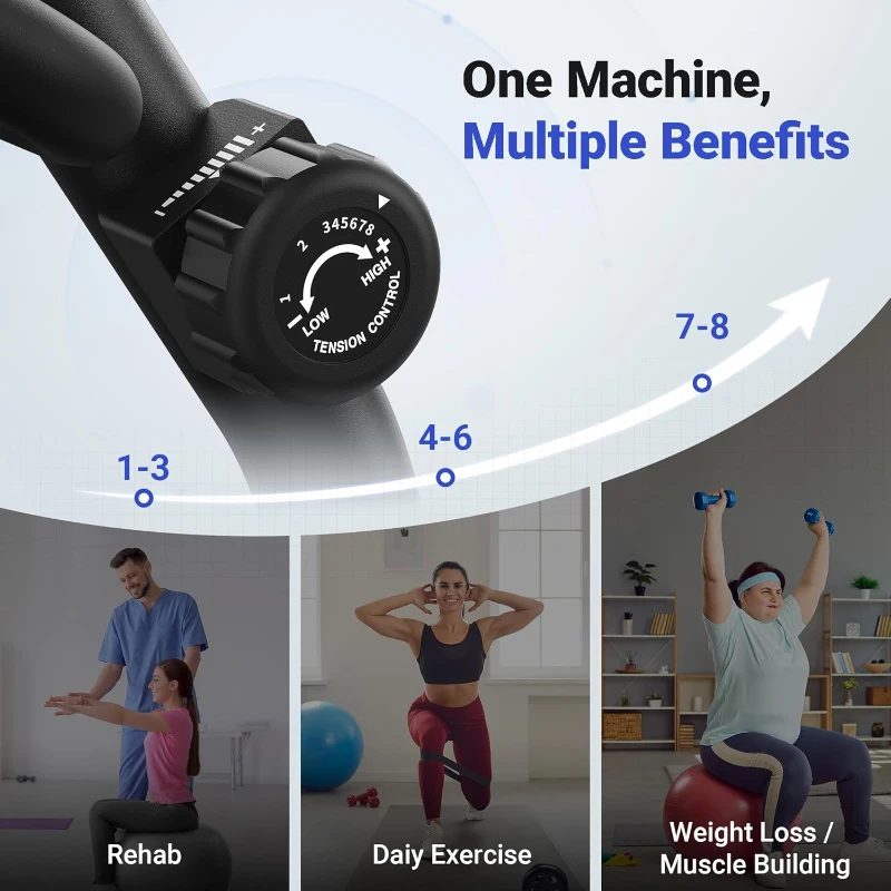 MERACH Recumbent Exercise Bike with Bluetooth & App Connectivity — LCD Display, Heart-Rate Handles, Magnetic Resistance (S08/S23)