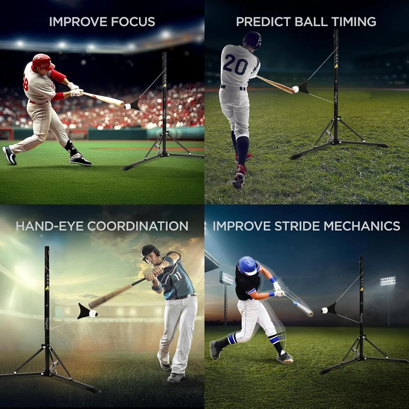 Baseball Swing Trainer Hitting Aid for Batting Practice - Softball & Baseball
