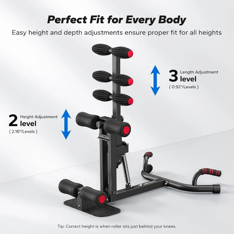 MERACH Deep Squat Trainer for Women — Adjustable Glute & Core Strengthener, Leg Workout and Push-Up Assistance for Home Gym