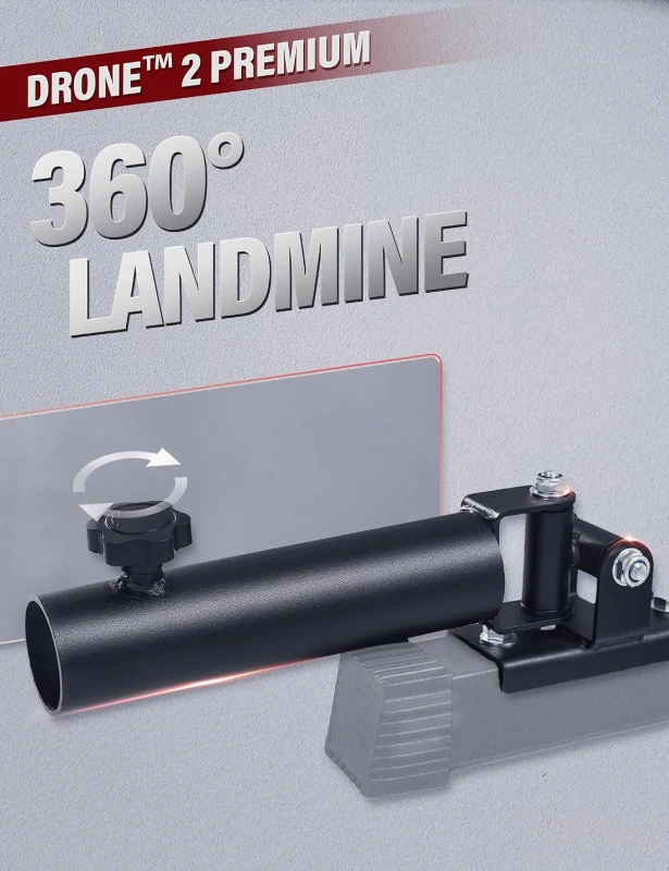 Major Fitness Drone2 Advanced Training Smith Machine — All-in-One Home Gym Rack with Aluminum Pulley Set, Dual Lat Systems & Cable Crossover