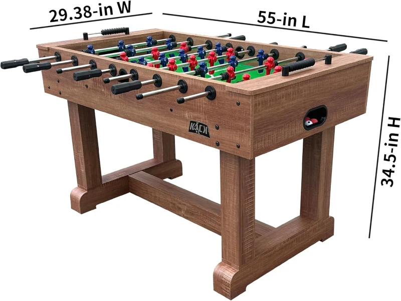 KICK Brigade 55"" Regulation Foosball Table