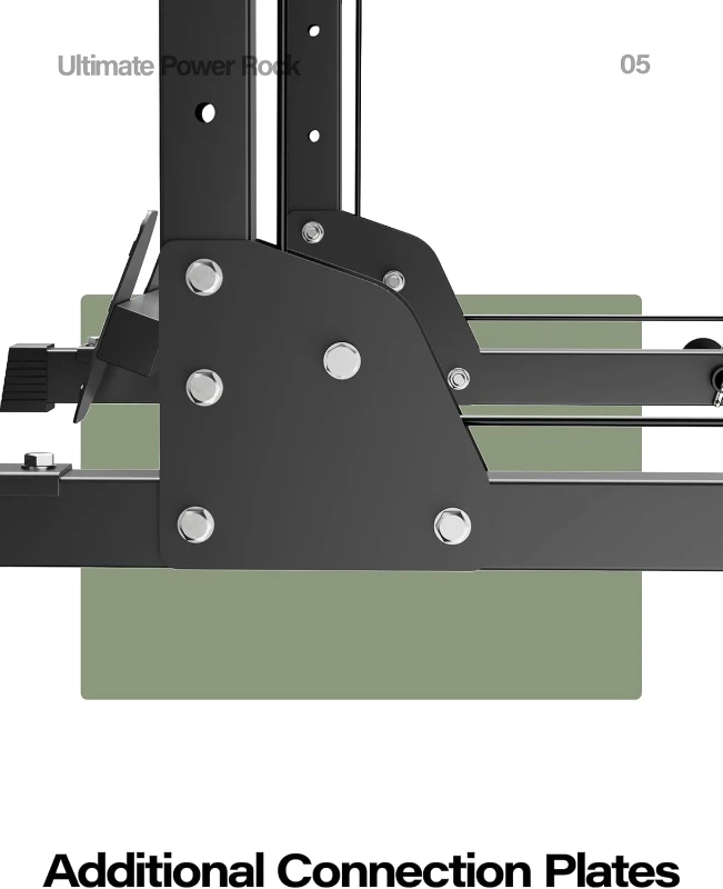 MAJOR FITNESS Drone1 Power Cage — All-in-One Multi-Function Power Rack, Cable Crossover & Squat Rack with Landmine, Heavy-Duty Home Gym System