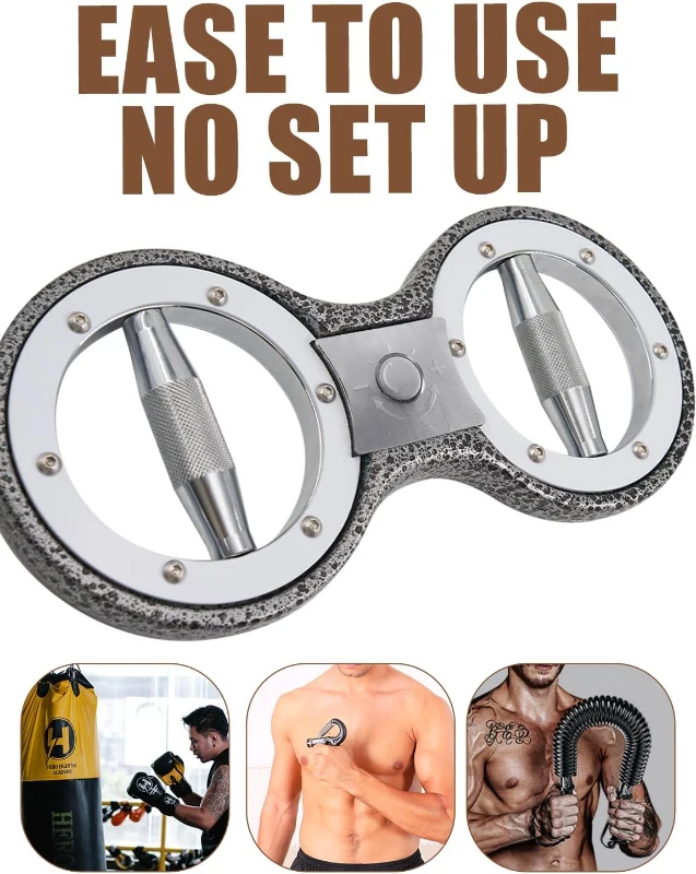 Fitarc 12 lb Rotator Burn Machine — Spinning Grip & Forearm Trainer for Arm, Shoulder and Speed Development