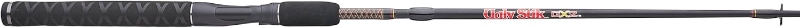 Ugly Stik GX2 6'6"" Three-Piece Spinning Rod - Medium Power, Moderate-Fast Action, 6-15 lb Line, 1/8-5/8 oz Lure