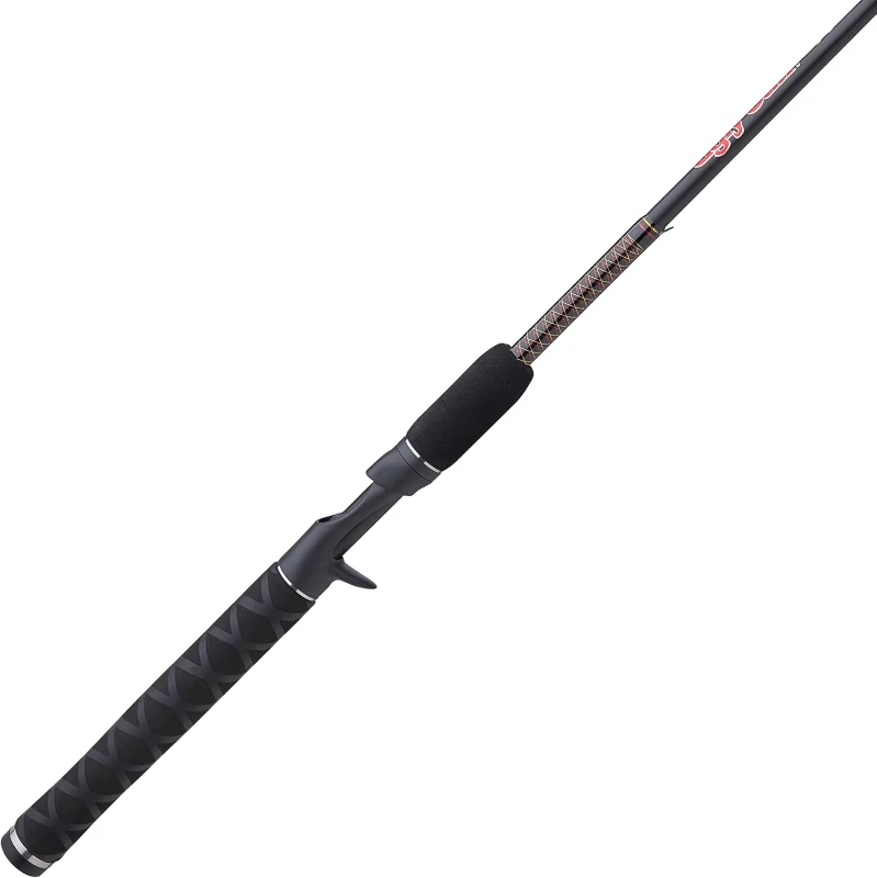 Ugly Stik GX2 6' Casting Rod - 1-Piece Clear Tip, Medium Heavy, 10-25 lb