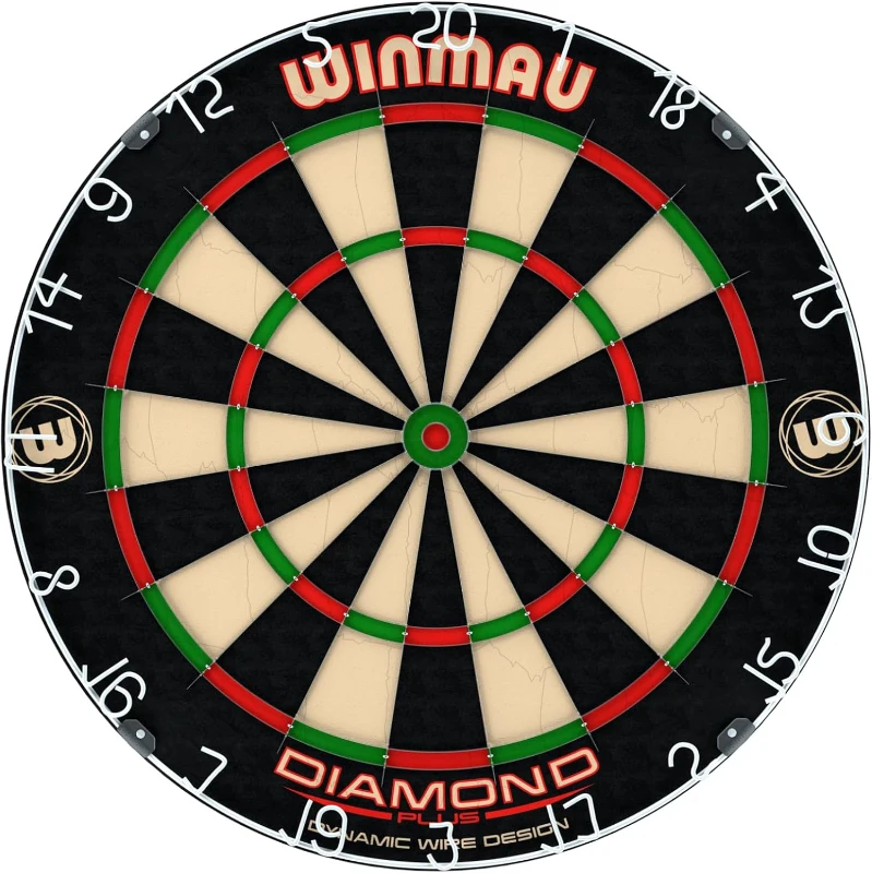Winmau Diamond Plus Professional Bristle Dartboard Set