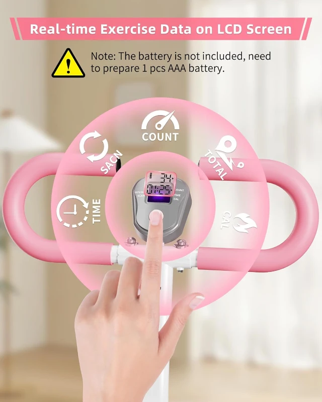 Vertical Climber Stair Stepper for Home - Full-Body Exercise Machine with Handlebar, Stable Frame and 3 Height Settings