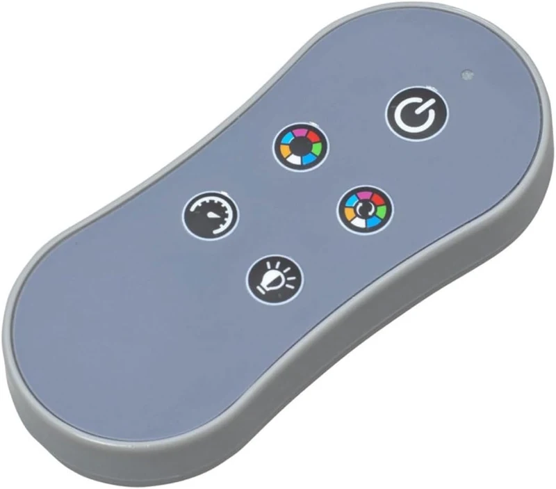 Bestway Steel Pro MAX 18' x 48"" Metal Frame Above-Ground Round Pool Set with LED Light & Remote, Ladder, Cover and 1500 GPH Filter Pump