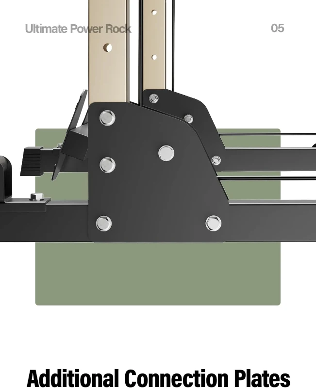 MAJOR FITNESS Drone1 Power Cage – Multi-Function Power Rack with Cable Crossover, Squat Rack & Landmine, Heavy-Duty Steel for Home Strength Training