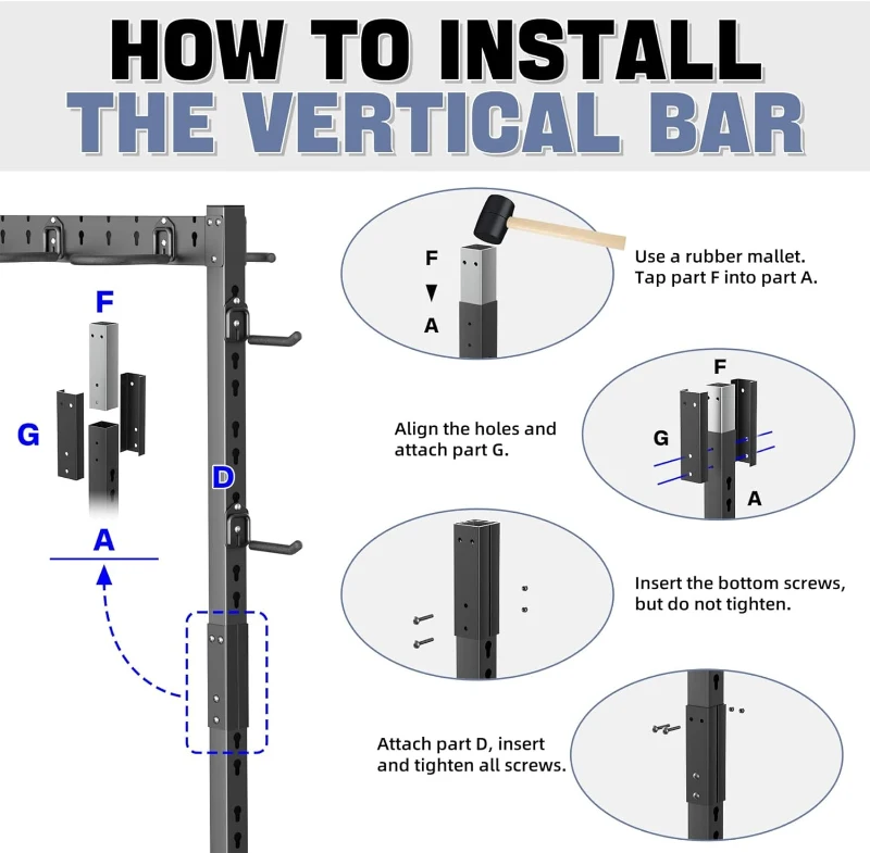 WALMANN Freestanding Garage Bike Stand — Heavy-Duty Floor Rack for 6–7 Bikes with Adjustable Hooks and Helmet Holders