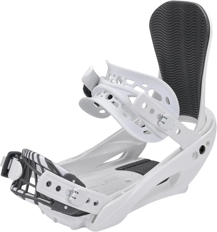 5th Element Summit Stealth Adult Snowboard Bindings for Men - Universal Mounting Disc & Hardware, Ideal for New or Replacement Boards (Beginner to Intermediate)