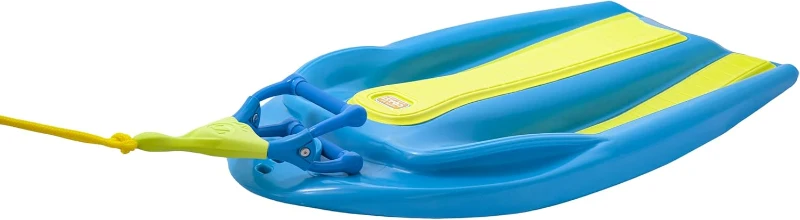 ZUP Coast All-in-One Youth Training Wakeboard — Kids' Trainer, Kneeboard & Water Skis with Rope Handle — Ideal Beginner Board for Boating and Water Sports