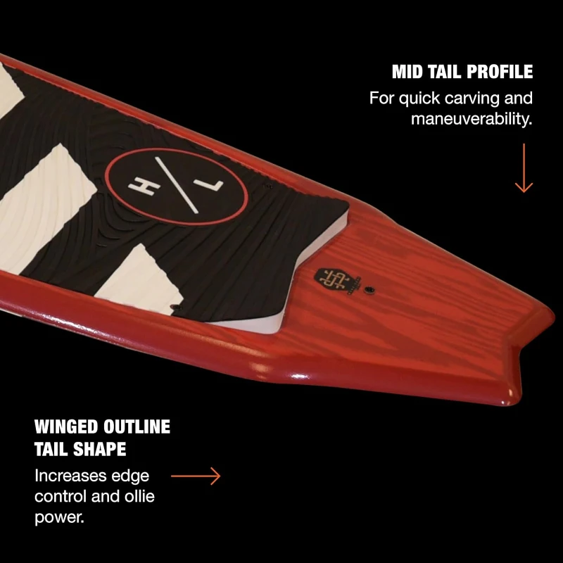 Hyperlite Landlock Longboard Wakesurf — Forgiving, Longboard-Style Wakesurf for Beginners and Intermediate Riders