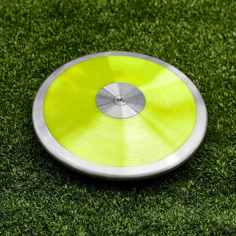 Wettarn 4-Pack 1 kg Discus - 18 cm Nylon Training Discus for Men & Women, Track & Field Practice Gear