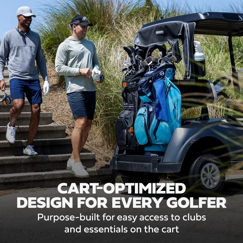 Sun Mountain C130 Men's Lightweight Cart Bag — 14-Way 9.0"" Top, 2025 Model