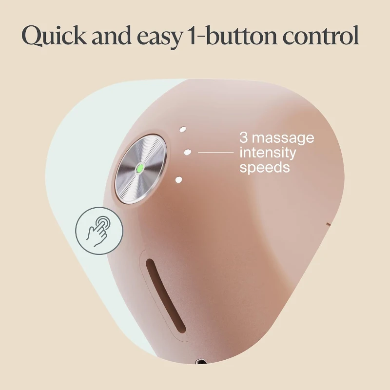 TheraGun Mini (3rd Gen) by Therabody – Compact Percussive Massage Gun for Fast Pain & Tension Relief, Travel-Friendly (Desert Rose)