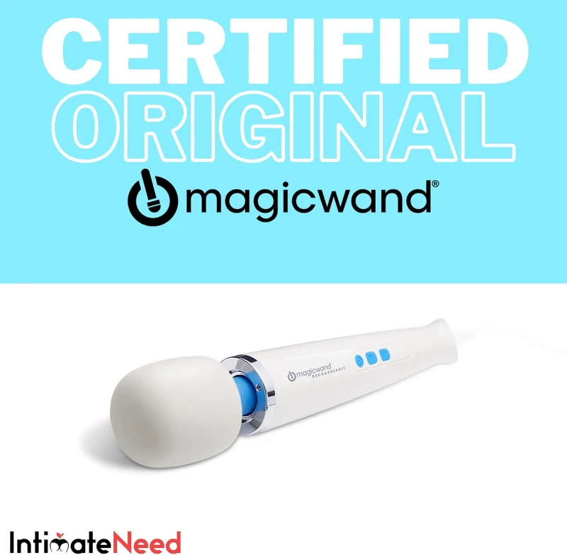 Hitachi Magic Wand Rechargeable HV-270 (2025) by Vibratex — Cordless Powerful Wand Massager with Free IntimateNeed Accessory