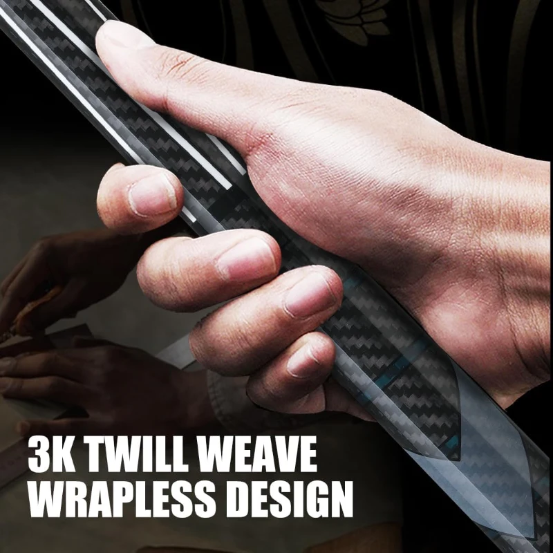 CRICAL 58"" Carbon Fiber Pool Cue – Professional Low-Deflection Billiard Cue with 12.5mm Tip & 3/8×8 Pin Joint