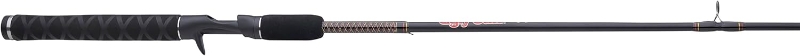 Ugly Stik GX2 6' Casting Rod - 1-Piece Clear Tip, Medium Heavy, 10-25 lb