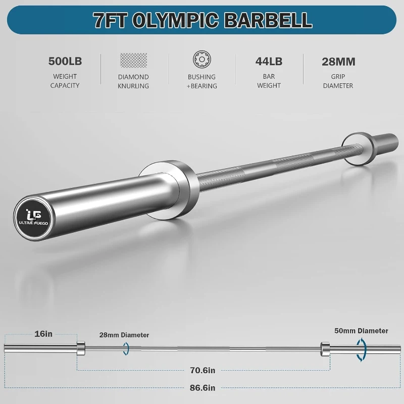 ULTRA FUEGO Power Cage – Multi-Functional Power Rack with J-Hooks, Dip Bars, Landmine & Optional Cable Pulley System for Home Gym