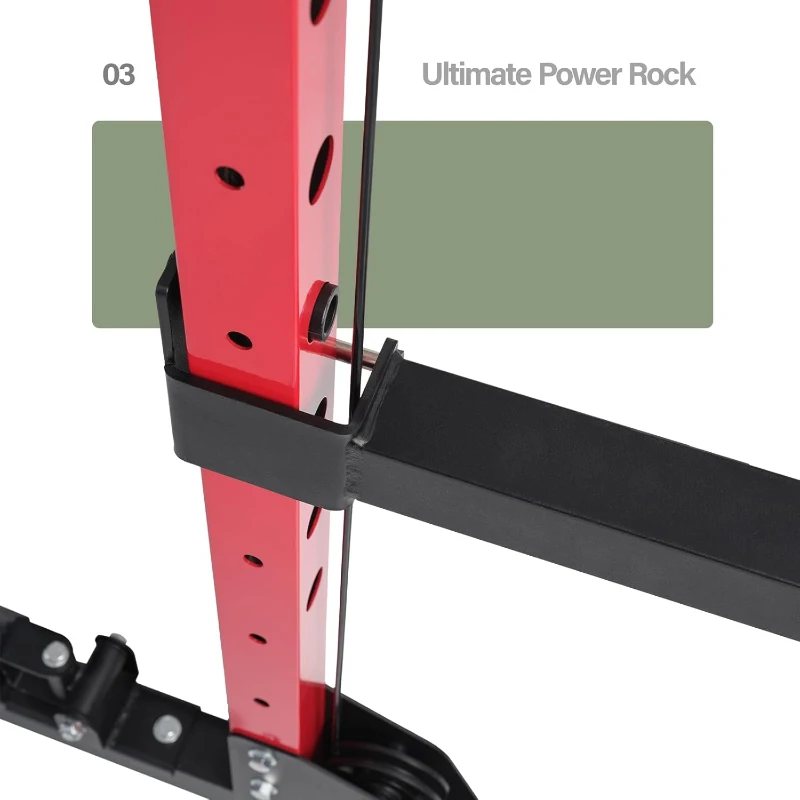 MAJOR FITNESS Drone1 Multi-Function Power Cage — Heavy-Duty Steel Power Rack with Cable Crossover, Squat Rack & Landmine for Home Strength Training