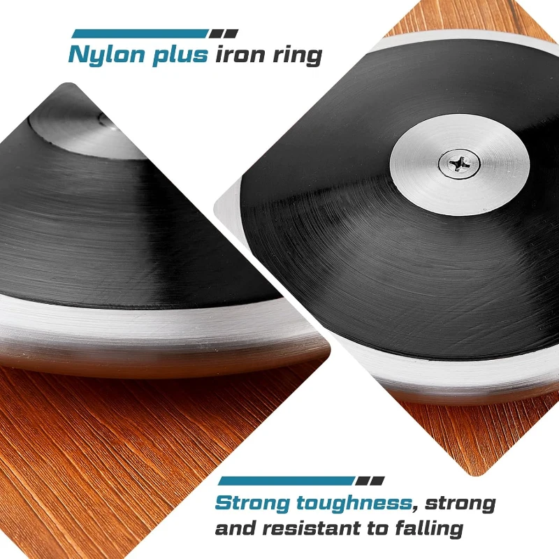 Wettarn 1 kg Discus for Men & Women – Track and Field Training (4-Pack)