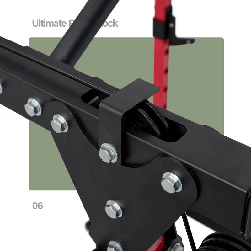 MAJOR FITNESS Drone1 Power Cage — Multi-Function Power Rack with Cable Crossover & Landmine, Heavy-Duty