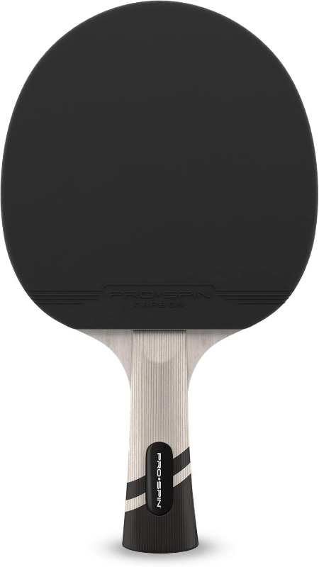 PRO-SPIN Carbon Table Tennis Paddles — Professional 7-Ply Rackets with Carbon Fiber for Superior Control | Premium Rubber, 2.0mm Sponge